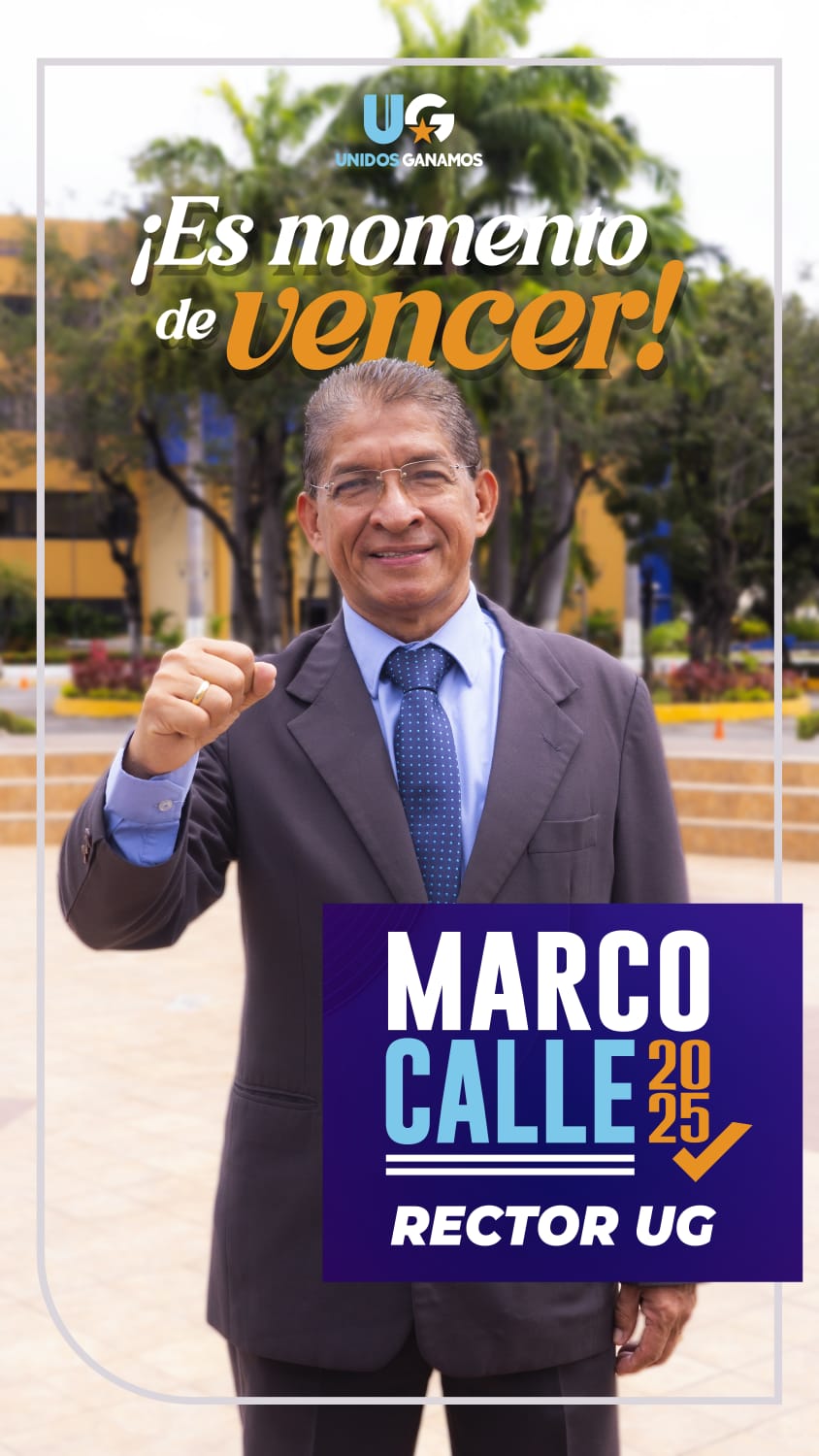 Dr. Marco Calle Gómez, Candidato a Rector de la Universidad de Guayaquil